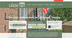 Desktop Screenshot of gaestehaus-lexow.de