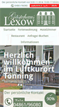 Mobile Screenshot of gaestehaus-lexow.de